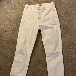 White jeans, J.Crew